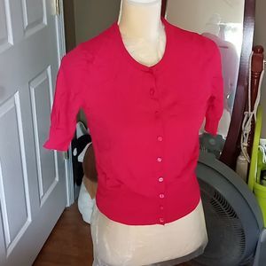 Ann Taylor  tank top cover up size Small super cute!